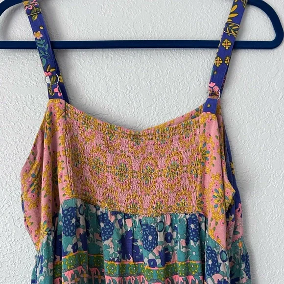 Natural Life Women’s Floral Multicolor Mini Sundress Size XL - Picture 7 of 11